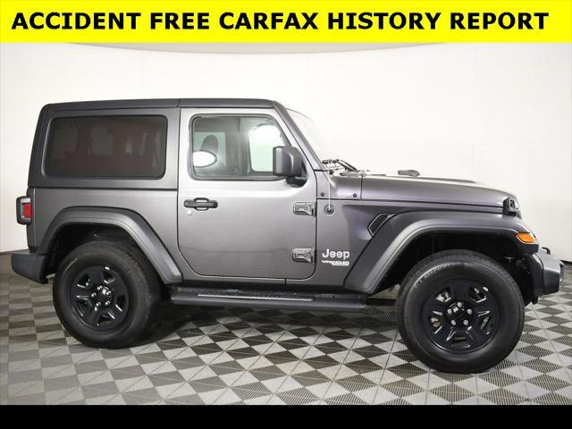 used 2021 Jeep Wrangler car, priced at $29,660