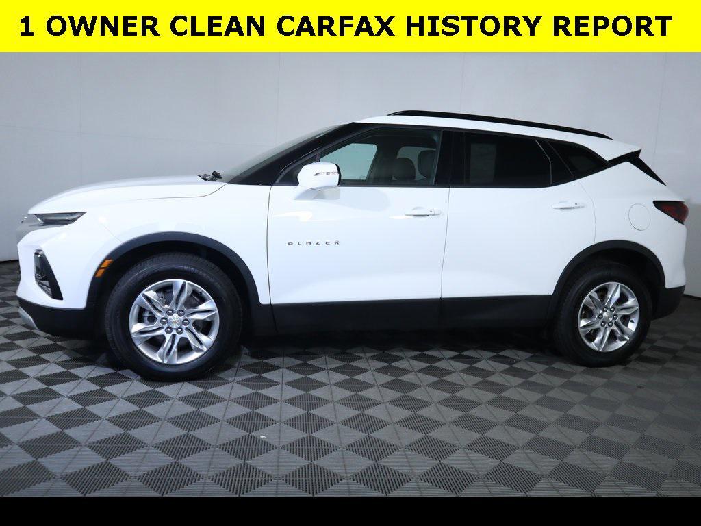 used 2022 Chevrolet Blazer car, priced at $23,850