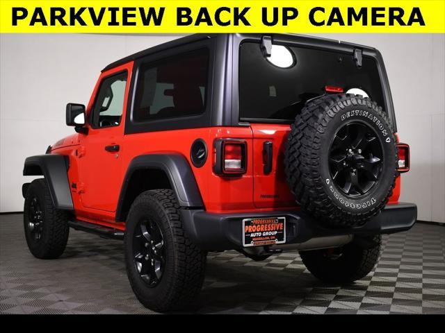 used 2020 Jeep Wrangler car, priced at $31,862