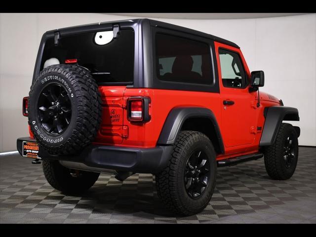 used 2020 Jeep Wrangler car, priced at $31,862