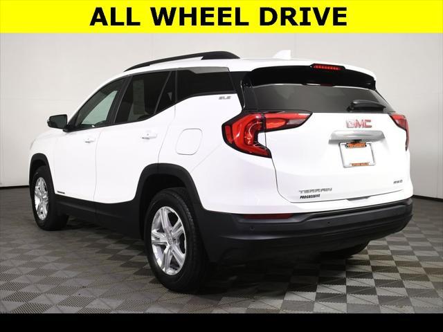 used 2021 GMC Terrain car, priced at $23,649