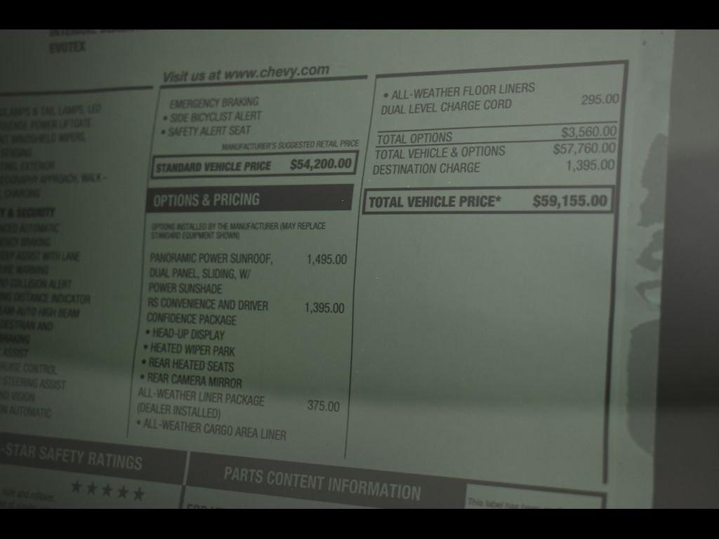 new 2025 Chevrolet Blazer EV car, priced at $43,155