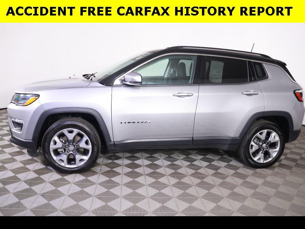used 2021 Jeep Compass car, priced at $22,640