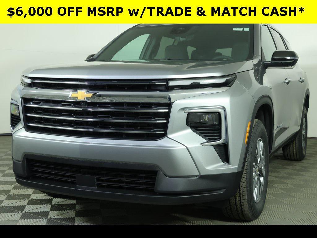 new 2026 Chevrolet Traverse car, priced at $36,845