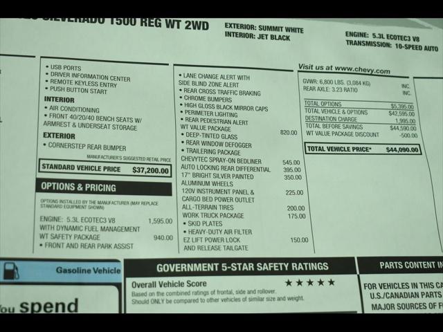 new 2025 Chevrolet Silverado 1500 car, priced at $40,840