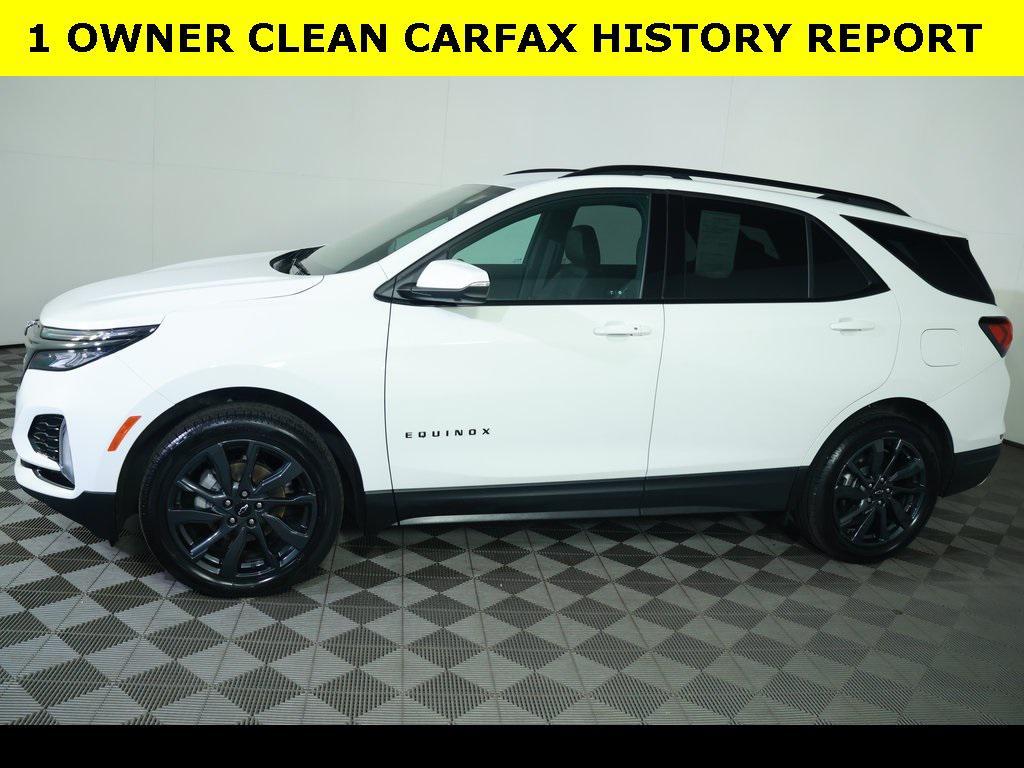 used 2022 Chevrolet Equinox car, priced at $27,715