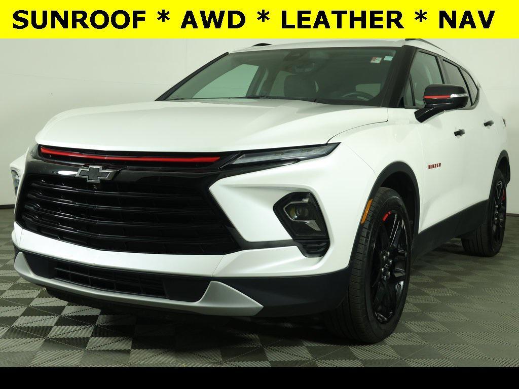 used 2024 Chevrolet Blazer car, priced at $34,425