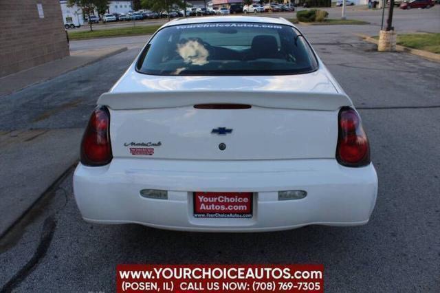 used 2004 Chevrolet Monte Carlo car, priced at $5,499