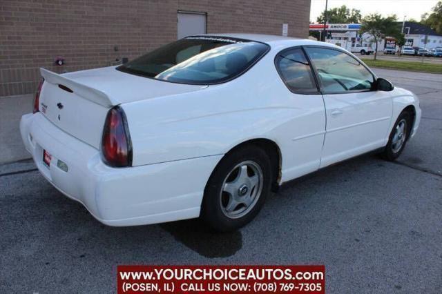 used 2004 Chevrolet Monte Carlo car, priced at $5,499