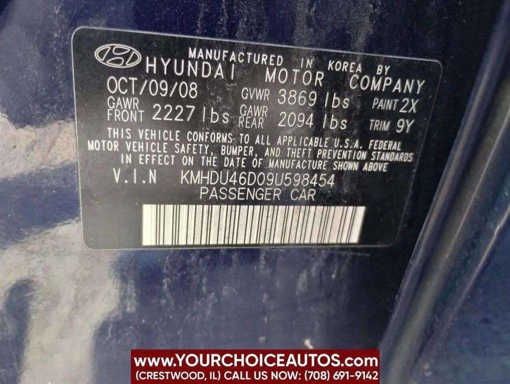 used 2009 Hyundai Elantra car, priced at $3,499