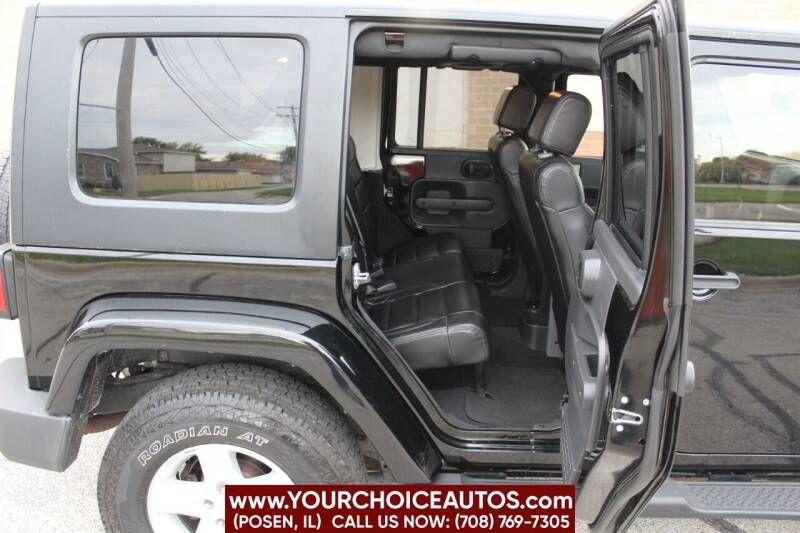 used 2010 Jeep Wrangler Unlimited car, priced at $18,999
