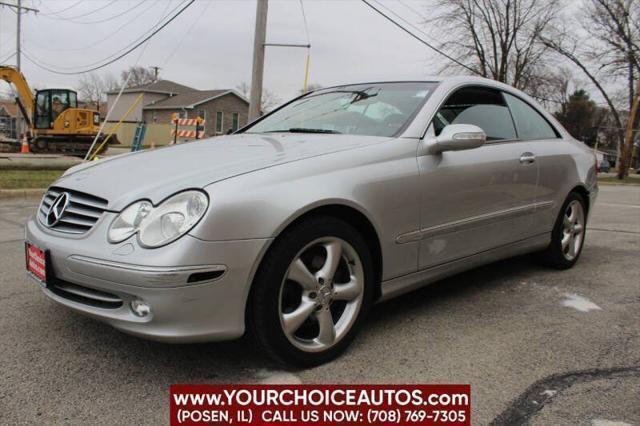 used 2005 Mercedes-Benz CLK-Class car, priced at $9,999