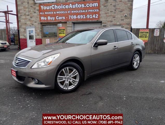 used 2012 INFINITI G37x car, priced at $8,999