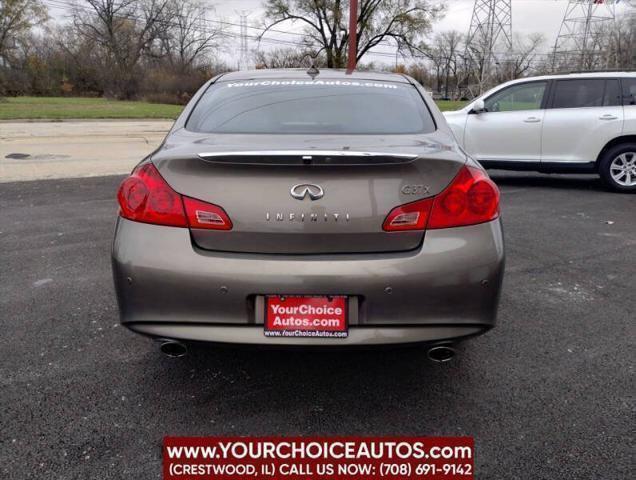 used 2012 INFINITI G37x car, priced at $8,999