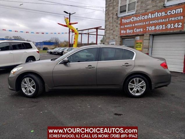 used 2012 INFINITI G37x car, priced at $8,999