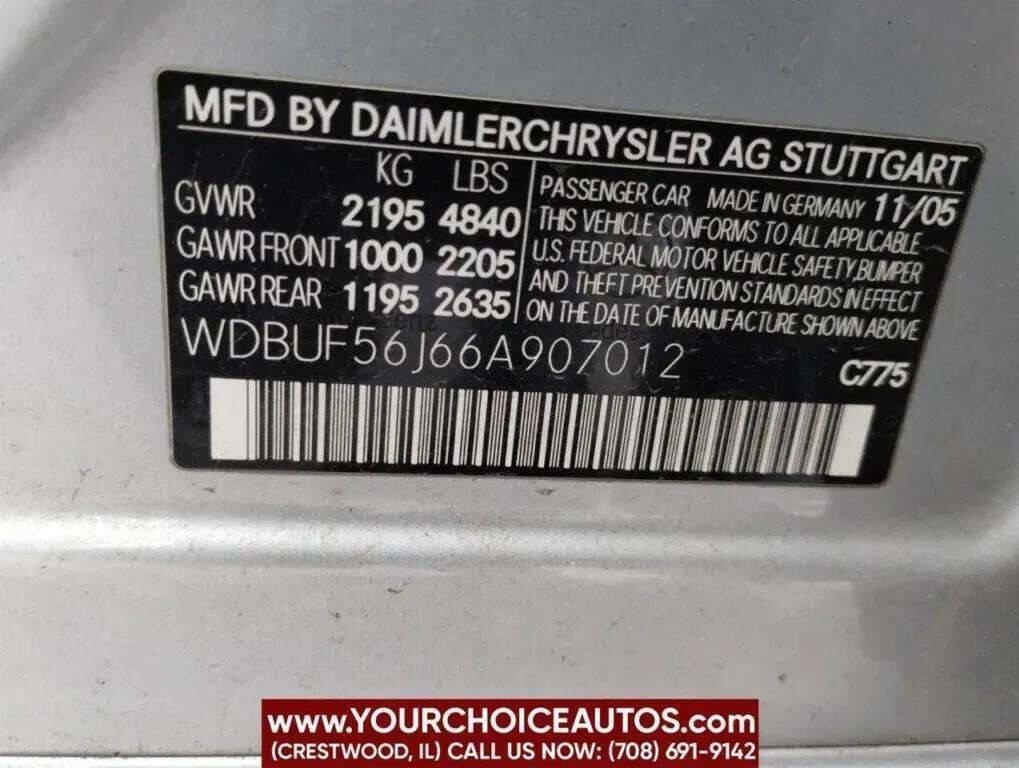 used 2006 Mercedes-Benz E-Class car, priced at $3,999