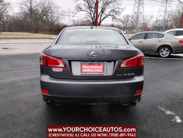 used 2012 Lexus IS 250 car, priced at $7,999