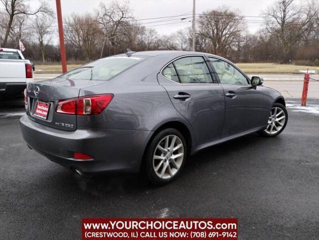 used 2012 Lexus IS 250 car, priced at $7,999