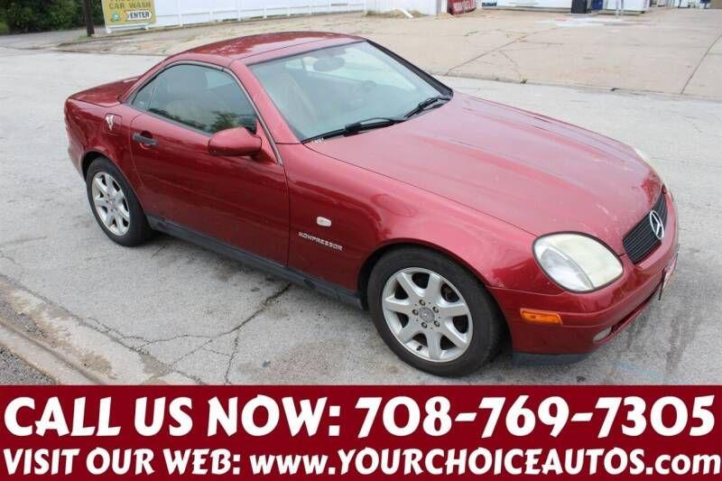 used 2000 Mercedes-Benz SLK-Class car, priced at $2,299