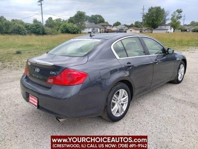 used 2012 INFINITI G37x car, priced at $8,799