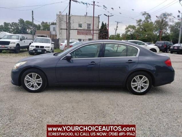 used 2012 INFINITI G37x car, priced at $8,799