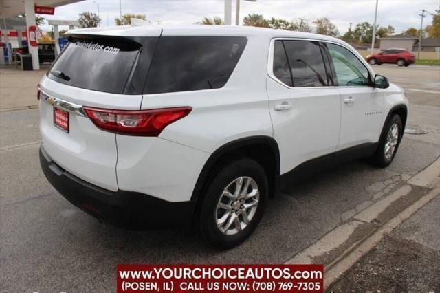 used 2021 Chevrolet Traverse car, priced at $17,999