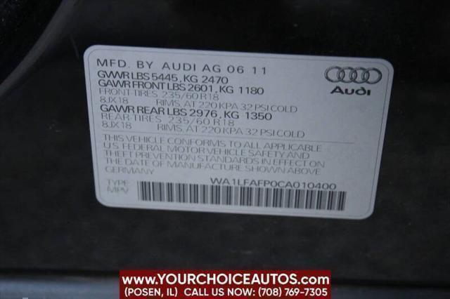 used 2012 Audi Q5 car, priced at $8,999