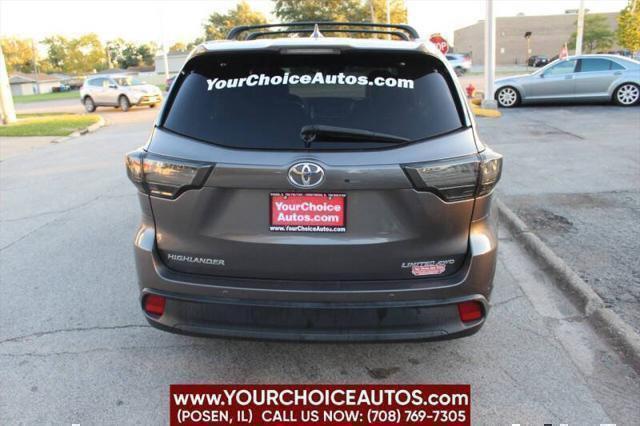 used 2015 Toyota Highlander car, priced at $15,999