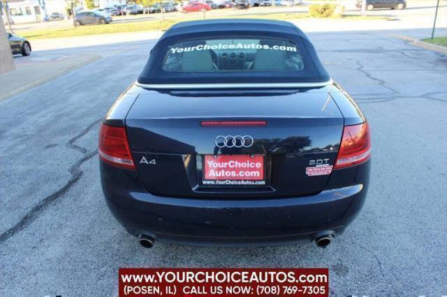 used 2008 Audi A4 car, priced at $6,599