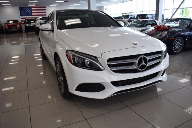 used 2015 Mercedes-Benz C-Class car, priced at $18,997