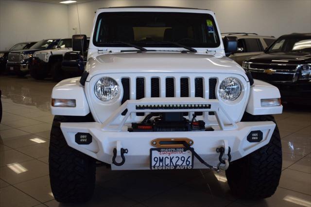used 2018 Jeep Wrangler Unlimited car, priced at $25,777