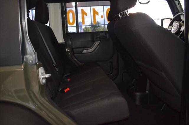 used 2015 Jeep Wrangler Unlimited car, priced at $24,997