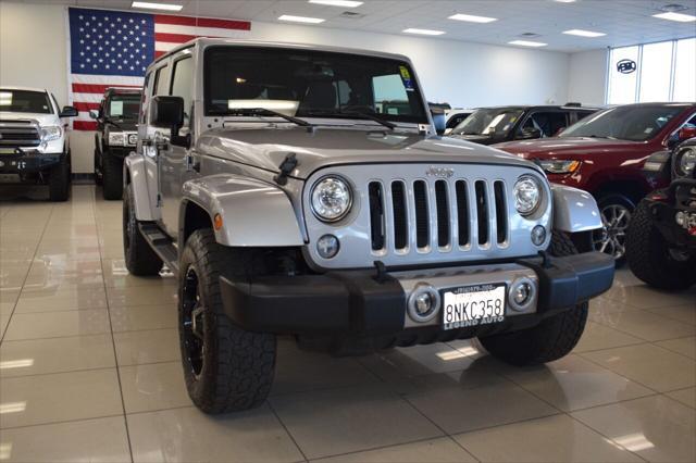 used 2017 Jeep Wrangler Unlimited car, priced at $24,997
