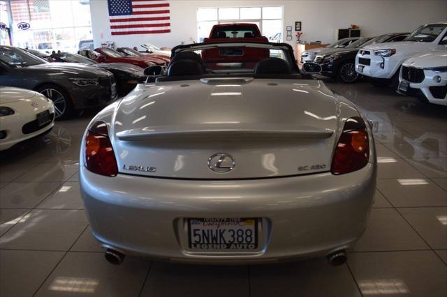 used 2002 Lexus SC 430 car, priced at $13,997