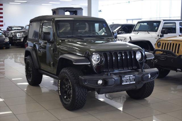 used 2021 Jeep Wrangler car, priced at $26,997