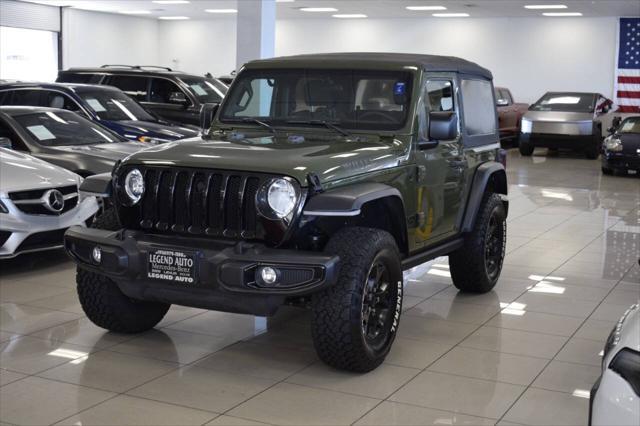 used 2021 Jeep Wrangler car, priced at $26,997