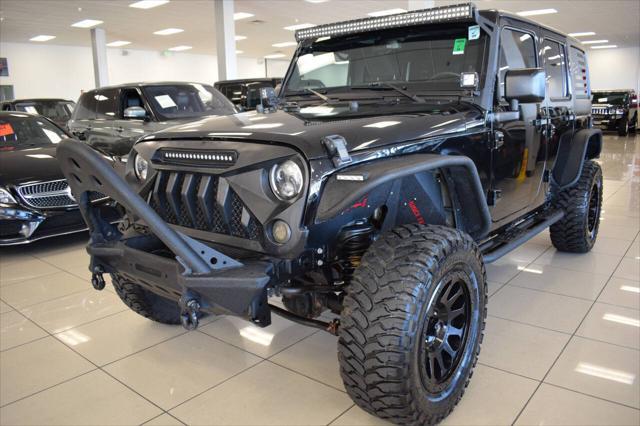 used 2017 Jeep Wrangler Unlimited car, priced at $27,977