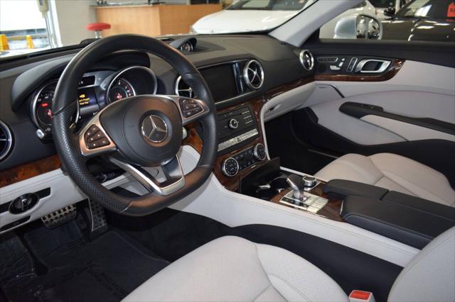 used 2017 Mercedes-Benz SL 550 car, priced at $44,887