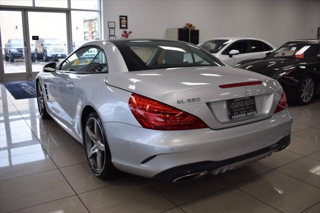 used 2017 Mercedes-Benz SL 550 car, priced at $44,887