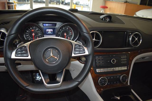 used 2017 Mercedes-Benz SL 550 car, priced at $44,887