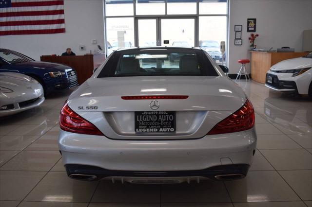 used 2017 Mercedes-Benz SL 550 car, priced at $44,887