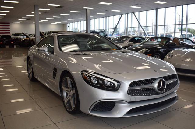 used 2017 Mercedes-Benz SL 550 car, priced at $44,887