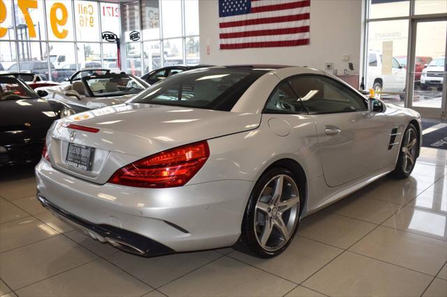 used 2017 Mercedes-Benz SL 550 car, priced at $44,887