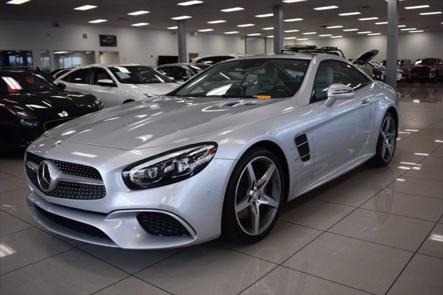 used 2017 Mercedes-Benz SL 550 car, priced at $44,887