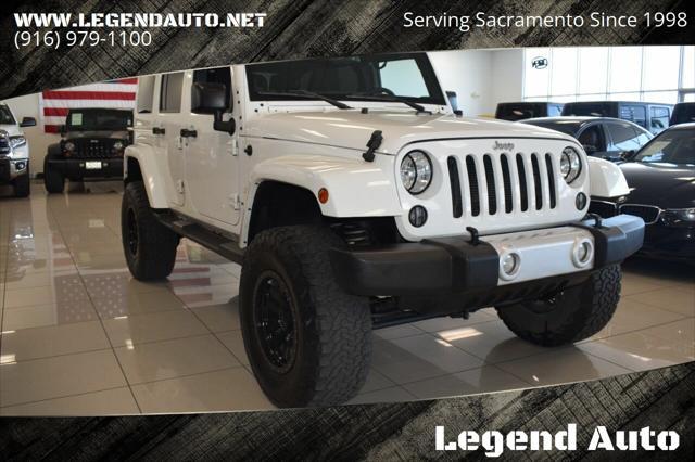 used 2015 Jeep Wrangler Unlimited car, priced at $26,777