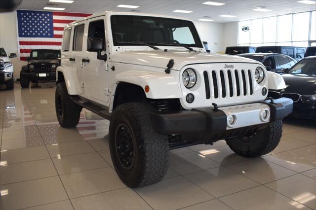 used 2015 Jeep Wrangler Unlimited car, priced at $26,499