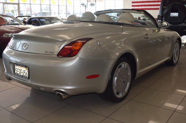 used 2004 Lexus SC 430 car, priced at $24,977