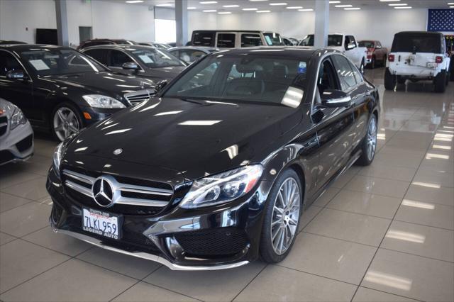 used 2015 Mercedes-Benz C-Class car, priced at $17,577