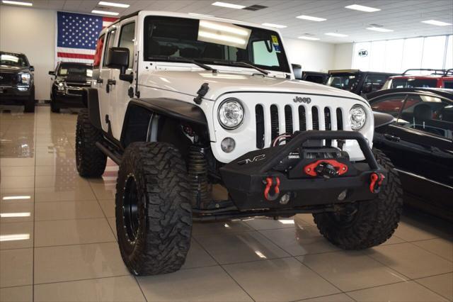 used 2017 Jeep Wrangler Unlimited car, priced at $26,977