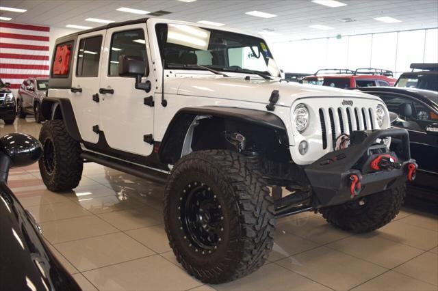 used 2017 Jeep Wrangler Unlimited car, priced at $26,977